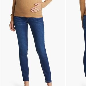 Maternity 1822 Butter Women's Blue Maternity Jeans